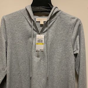 Michael Kors 1/2 Zip Sweatshirt Size Medium w/ hood.  New with Tags